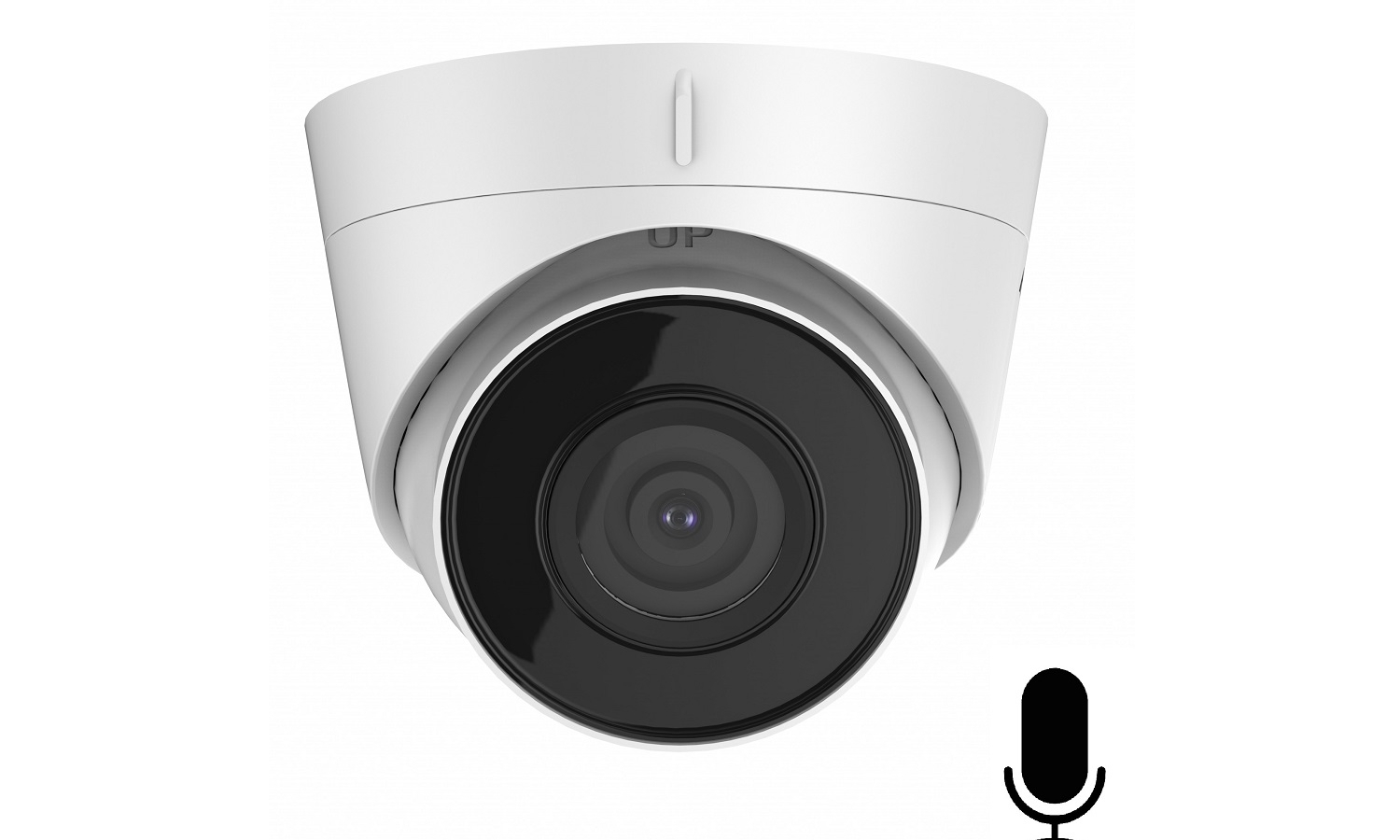 Hıkvısıon DS-2CD1343G0-IUF 4 Mp 2.8 mm Sabit Lensli Exır Turret Ip Güvenlik Kamerası
